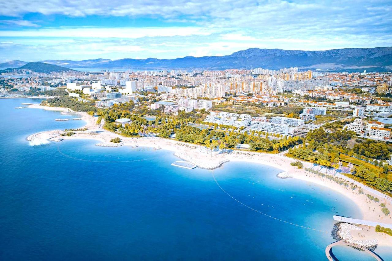 Lux Holiday Apartment Tony @ 10 Min Znjan Beach Split Dış mekan fotoğraf